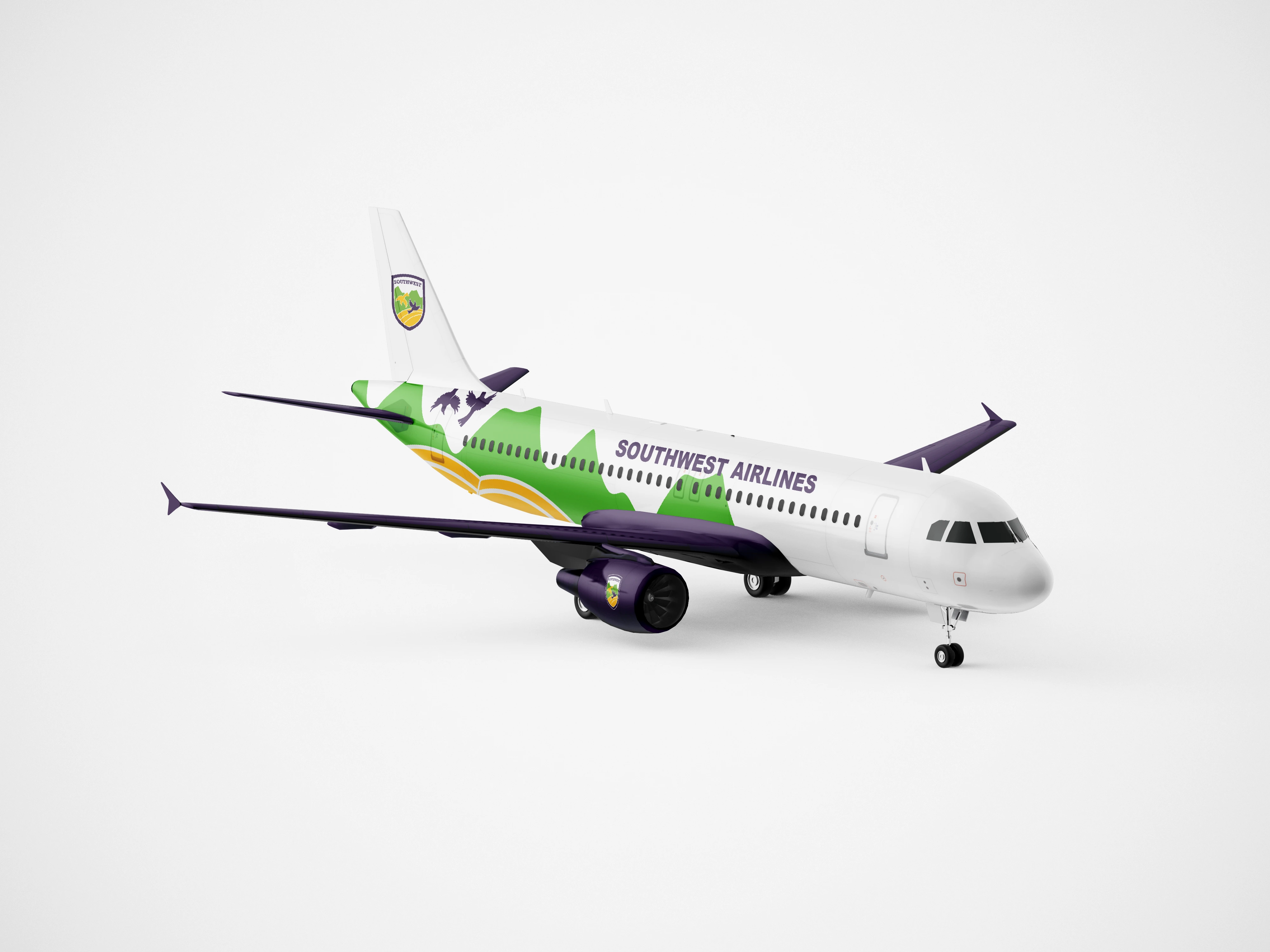 The new air carrier design